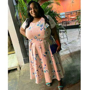 High-Low Floral Dress